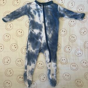COPY - Blue Tie-Dye footies
